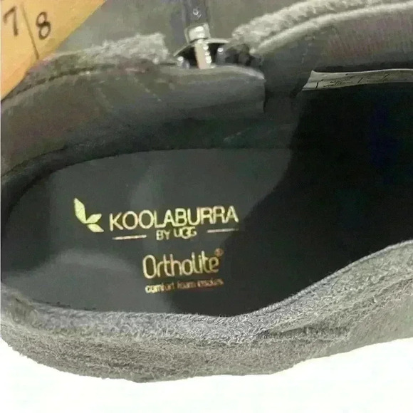 Koolaburra by UGG Women’s Amalea Stone Grey Ortholite Ankle Booties Boots Size 7 - Picture 6 of 14